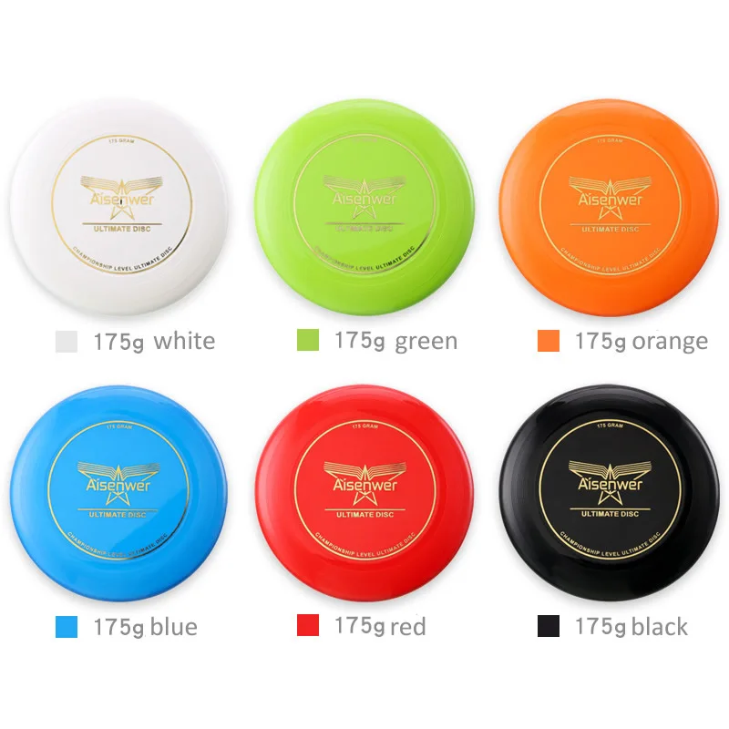 Frisbee pour enfants AISENWER Ultimate Disc Jaune 110g – Image 5