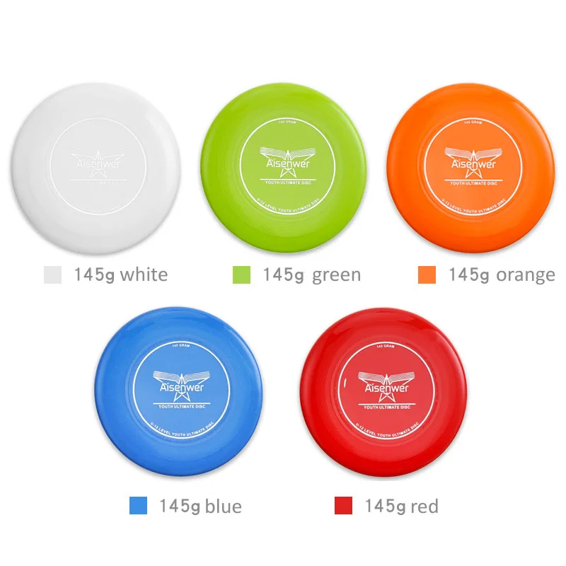 Frisbee pour enfants AISENWER Ultimate Disc Jaune 110g – Image 6
